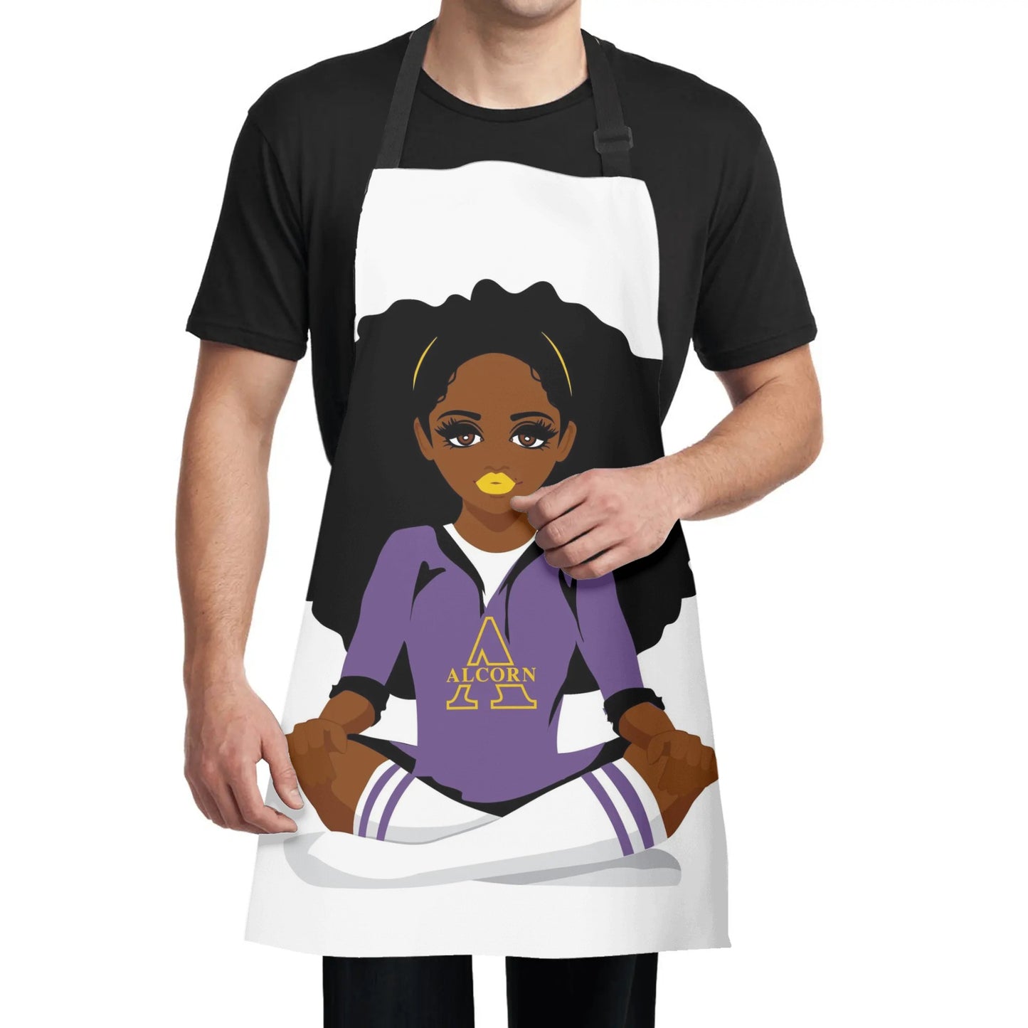 Alcorn Girl Sitting Apron