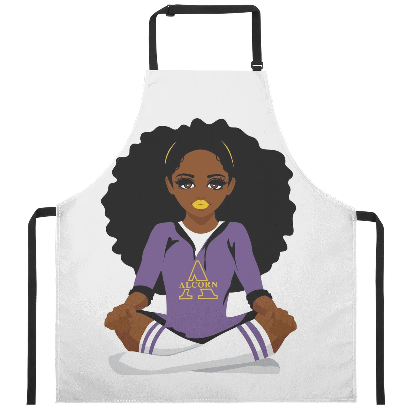 Alcorn Girl Sitting Apron