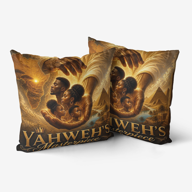 Yahweh's Masterpiece Home Goods Premium Hypoallergenic Throw Pillow
