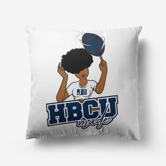 JSU HBCU Made Home Goods Premium Hypoallergenic Throw Pillow